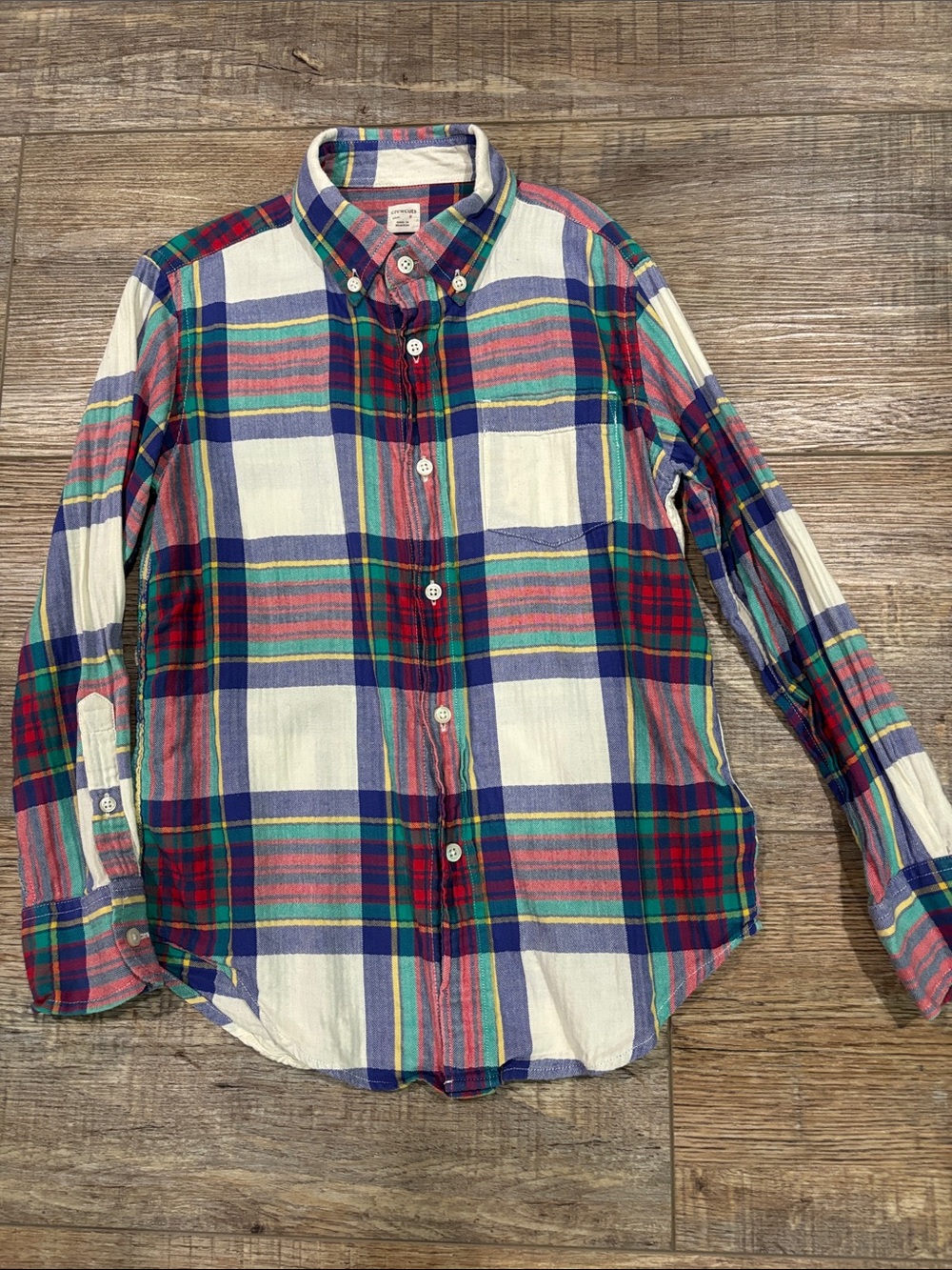 Boys Crewcuts button up shirt, size 8